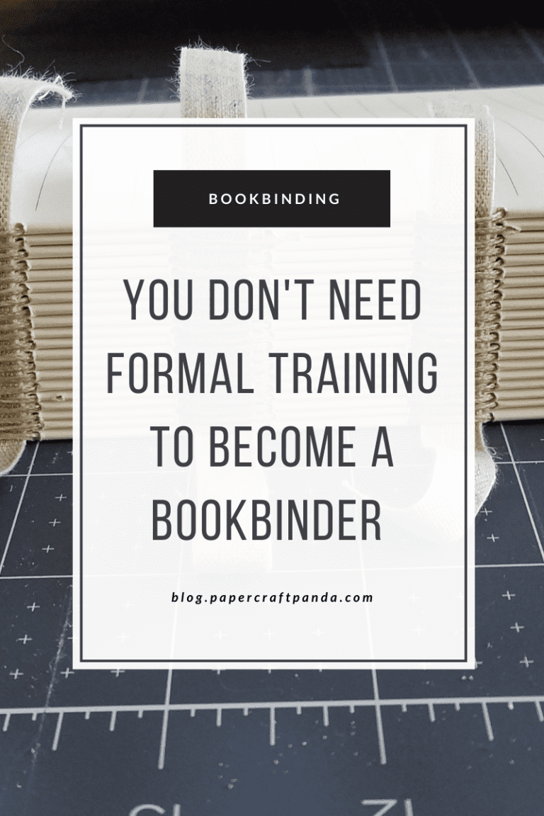 You Don't Need Formal Training to a Bookbinder