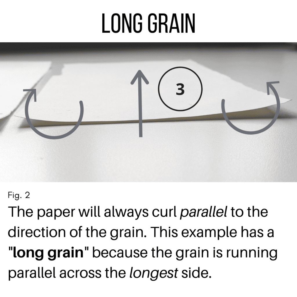 grain direction in bookbinding