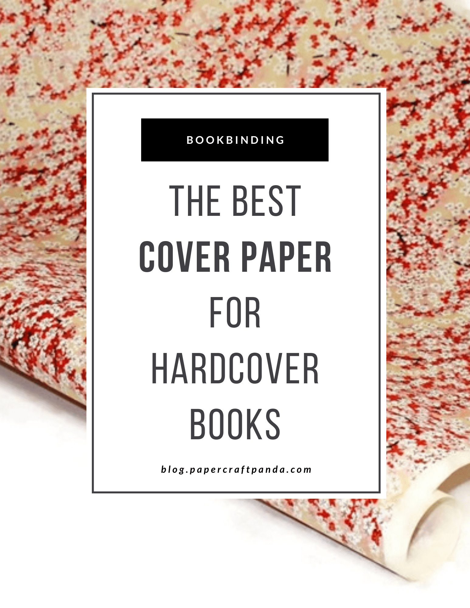 how to cover a hardcover book with paper