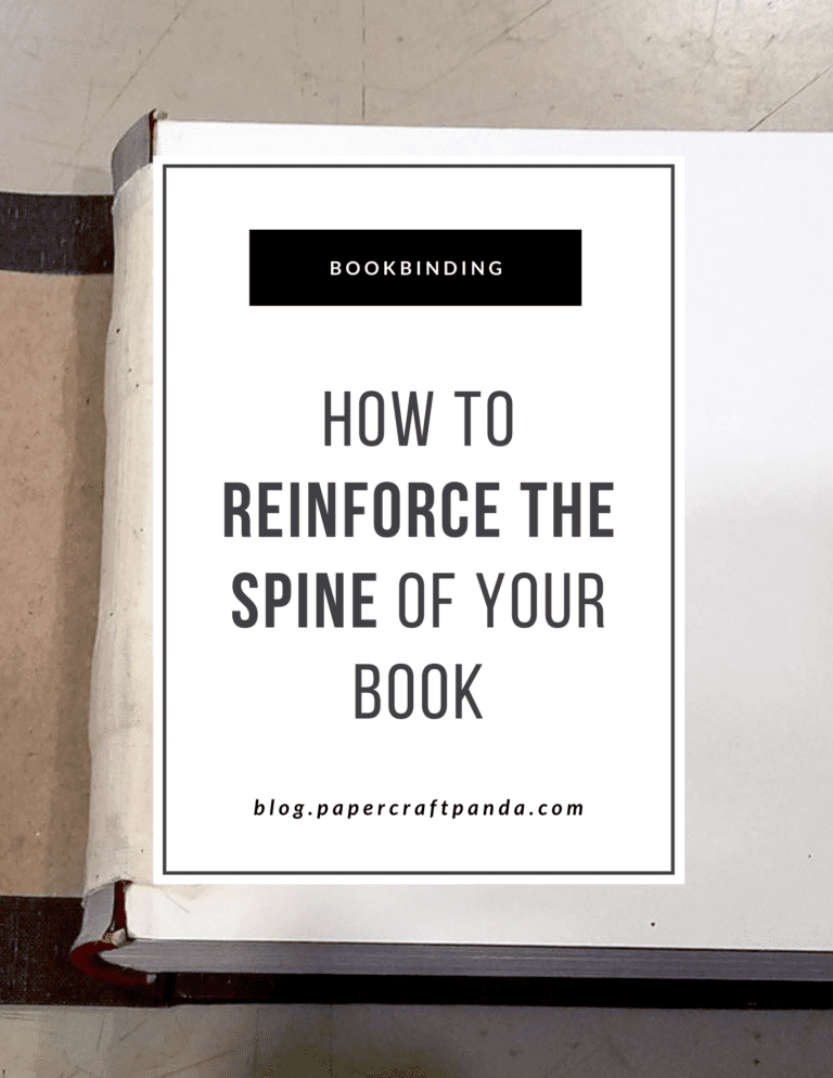 How to Reinforce the Spine of Your Book So it Will Last Many Years