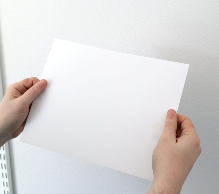 Two Easy Ways to Find Grain Direction in Paper Bookbinding Basics