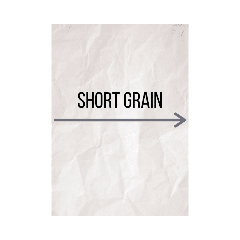 long and short grain examples
