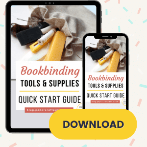 Bookbinding Tools and Supplies Guide Quick Start