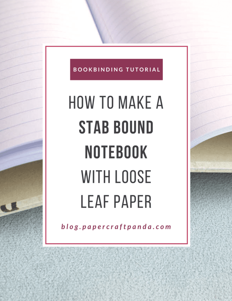 How to Bind Single Pages or Sheets of Paper into a Book or Portfolio