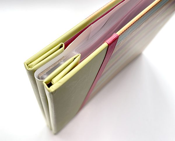 post bound album shown is a great way to learn how to bind single sheets or pages