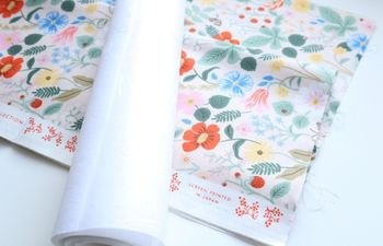 How I make bookcloth from any fabric 