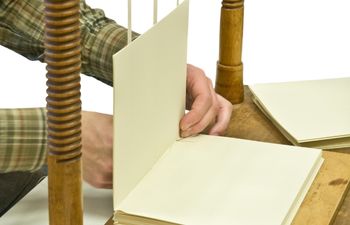 How to Setup and Use a Sewing Frame for Bookbinding