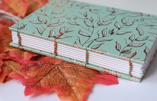 How to Make a 4 Needle Coptic Journal for Autumn