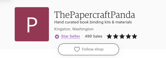 papercraftpanda high quality bookbinding kits and supplies on etsy