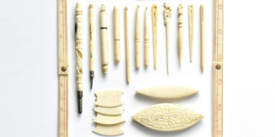 ivory bone folder tools