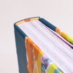 🌈 Last year, I was invited to bind a book for the Rag & Pulp bookbinding exhibition hosted by @uppercasemagazine
 To be eligible, binders had to be nominated by a previous participant. My nomination was put forth by Holly D’Oench of @blackoakbindery and I am so thankful she thought of me!
 The experience was excellent from start to finish, and our books were posted for exhibition on a website created by the publisher. If you would like to read more about how I designed the book, as well as links to the website, check my latest post (you can get to it from my profile).

Side note... I'm trying to value my own work more by criticizing it less, so here's my favorite element to this binding: the endbands! I sewed them using Londonderry thread on a single core. I chose a burnt orange color in the center as a call back to the beautiful color used on the first letter of each new chapter (see images for reference). 

Side side note: my favorite part of this post is the Freya cameo 🥰 We miss her so much ❤️

Hope all is well in your world!
.
.
.
#bookbinding #learnbookbinding #bookbindersofinstagram #bookstagram #bookarts